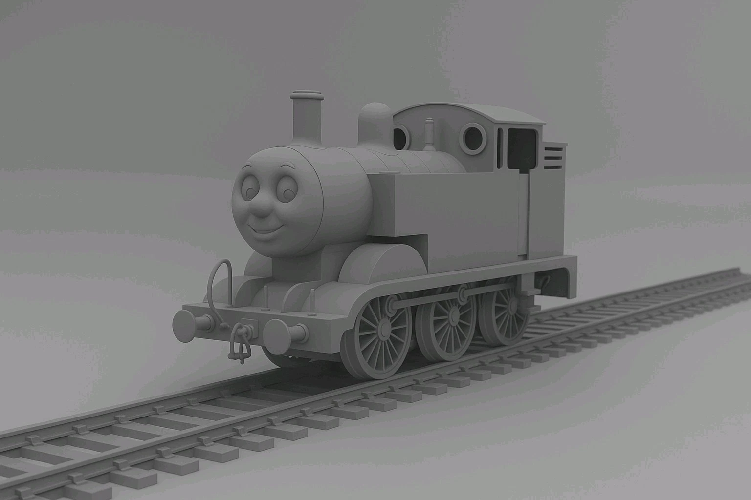 Gauge 1 Thomas the Tank Engine Side View